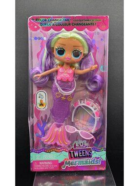 L.O.L. Surprise! Tween Mermaids Cleo Cove Doll Color Change Tail New